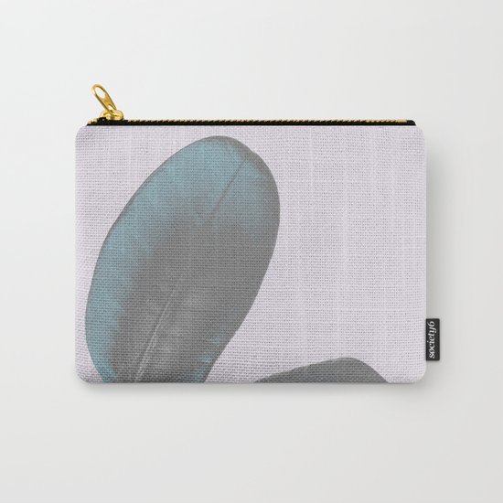 Ficus Elastica #6 #pastel #violet #art #society6 Carry-All Pouch