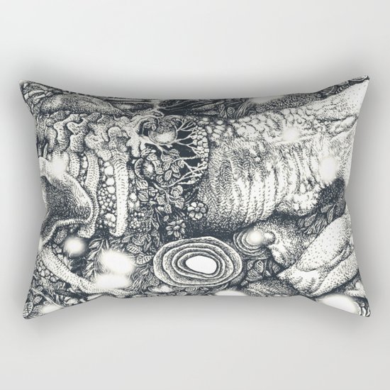 waiting Rectangular Pillow