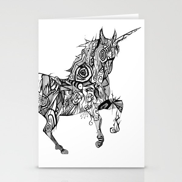 Unicorn. Stationery Cards