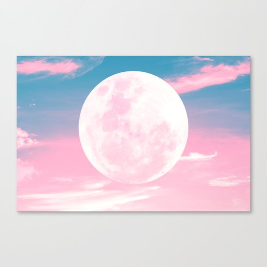 Supermoon Canvas Print