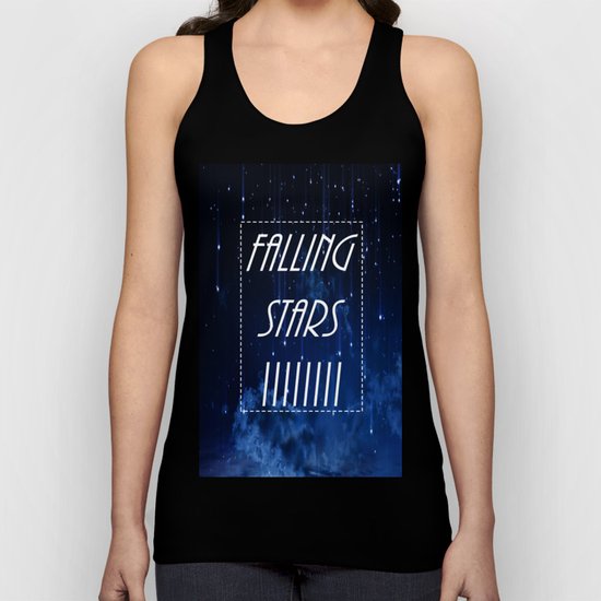 Falling stars II Unisex Tank Top