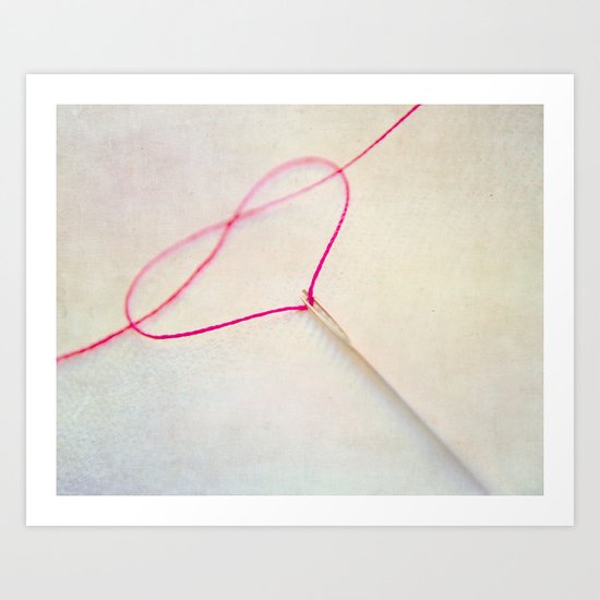 heart V Art Print