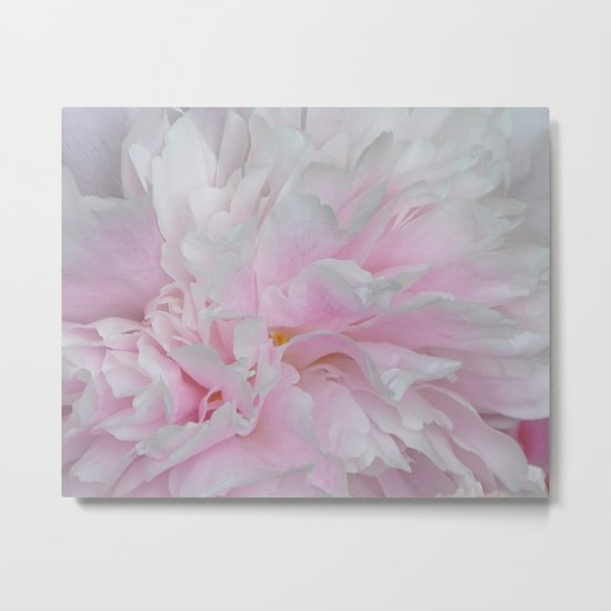 LOVELY PINK PEONY Metal Print