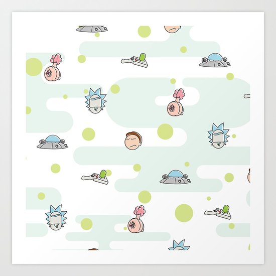 Rictsy Print Art Print