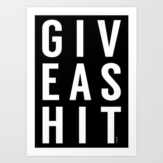 It's that simple Art Print