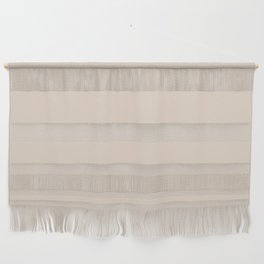 Fragile Beauty color. Warm neutral solid color plain pattern  Wall Hanging