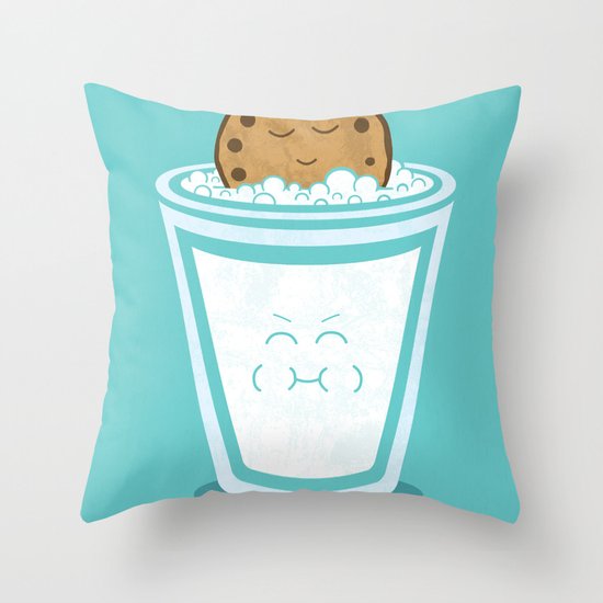 Hot Tub Cookie Throw Pillow