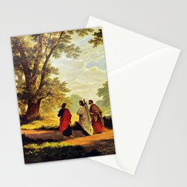 Road To Emmaus Stationery Card