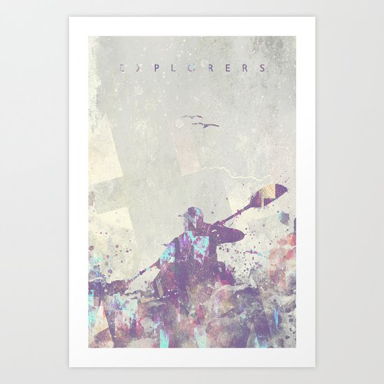Explorers II Art Print