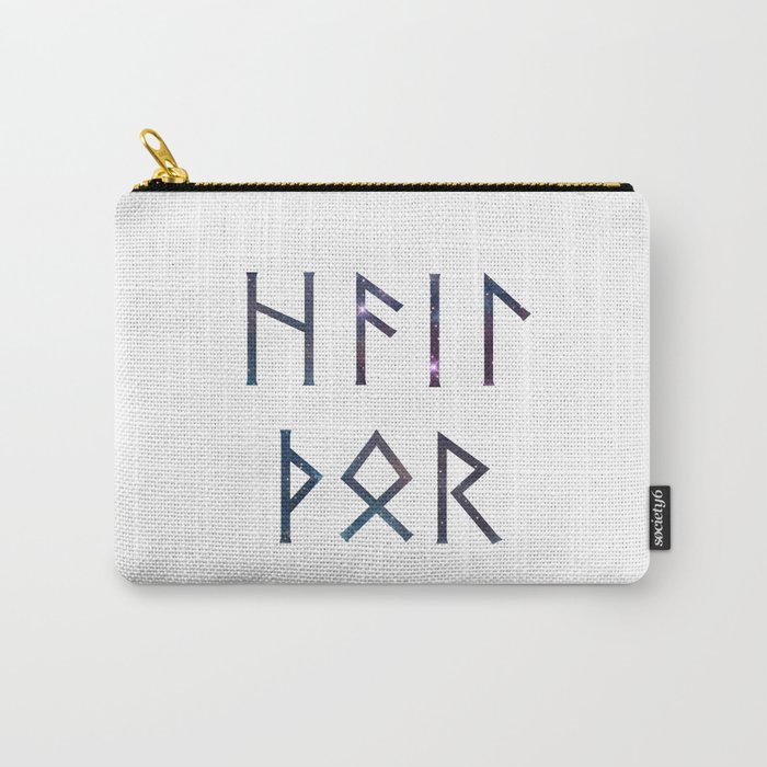 Hail Thor - Runes Carry-All Pouch