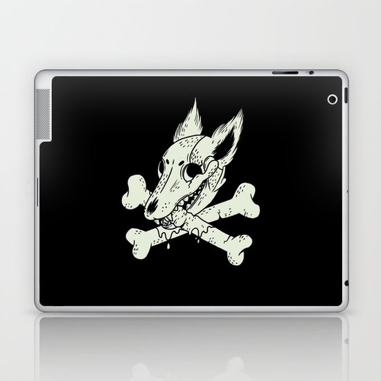 Dog & Crossbones Laptop & iPad Skin