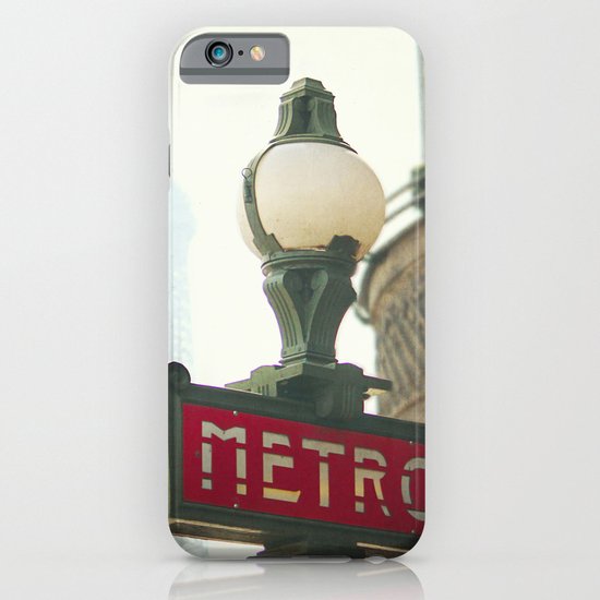 Metro in Paris iPhone & iPod Case