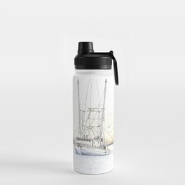 Southern Coast Shrimp Boat Water Bottle