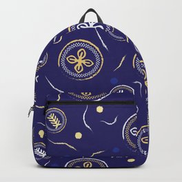 African Pattern Backpack | Digital, Graphicdesign, Afo, Pattern, African, Symbol 