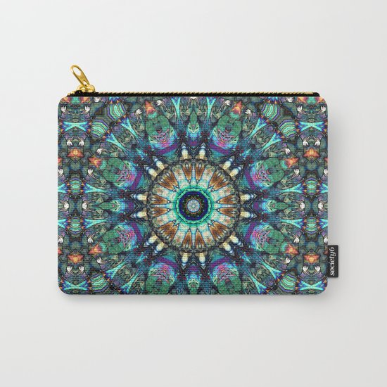 Stained Glass Abstract Carry-All Pouch