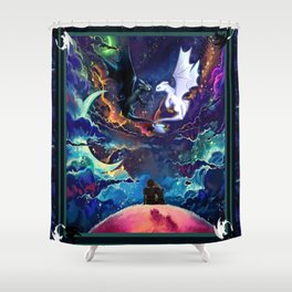 How to train your dragon Shower Curtain