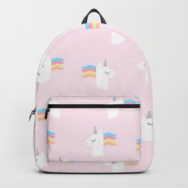 Cute Unicorn on Pink Background Backpack | Unicornroomdecor, Kidsroomdecor, Cutepattern, Unicornprint, Unicornpattern, Pinknursery, Unicornnursery, Unicornkids, Unicorndecor, Funnyunicorngift 