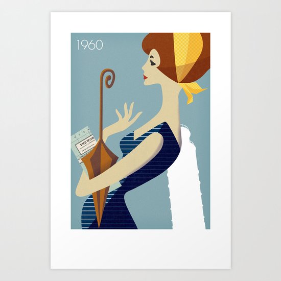 Italy 1960 Art Print