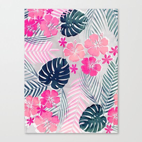 Tropical Summer Canvas Print