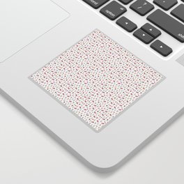 Digital Flowers Cute Sticker