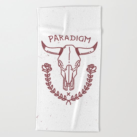 Paradigm Beach Towel