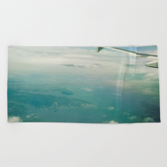 Tropical Getaway Beach Towel