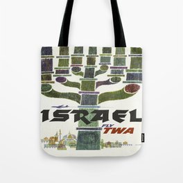 Vintage poster - Israel Tote Bag