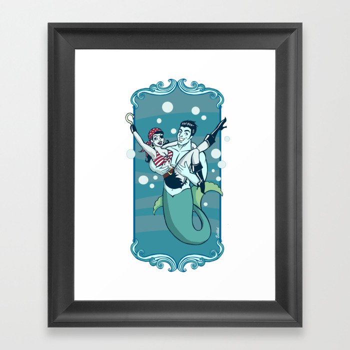Married to the Sea Framed Art Print