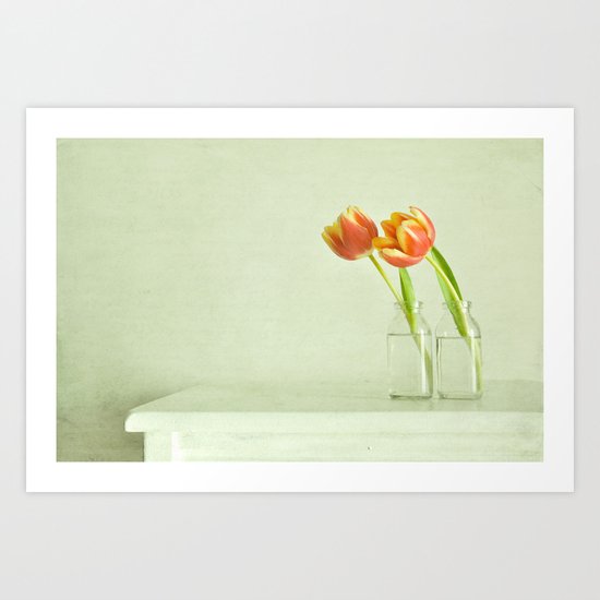 two tulips Art Print