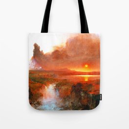 Cotopaxi (1862) by Frederic Edwin Church Tote Bag