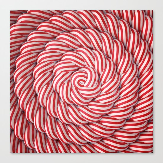 The Candy Way Canvas Print