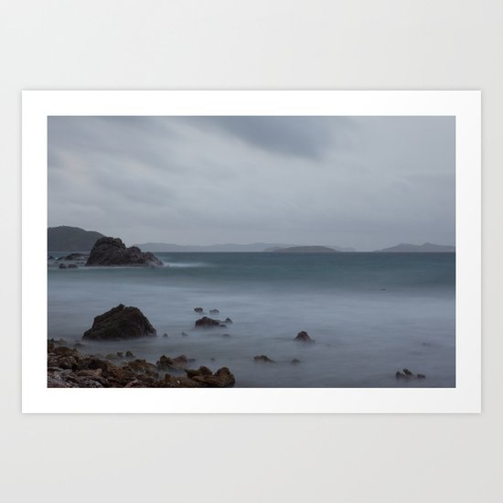 John's Folly on a Foggy Morning Art Print