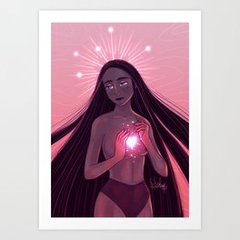 Sacred Self Love Art Print