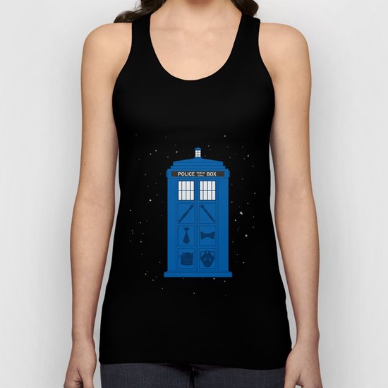 The Tardis Got Some Ink Unisex Tank Top