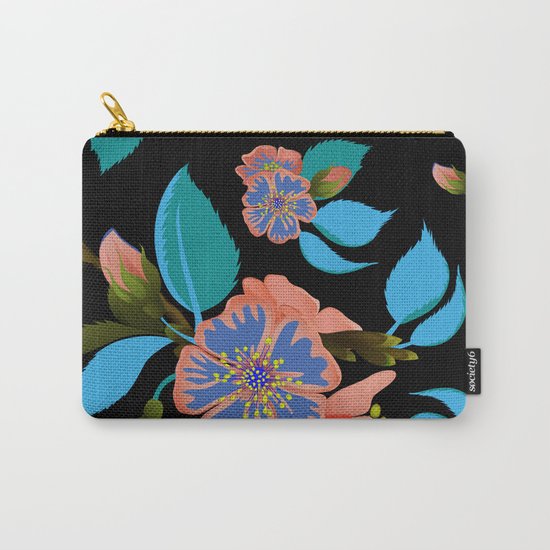 tas.color flower pattern Carry-All Pouch
