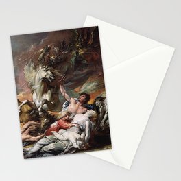  Death on a Pale Horse - Benjamin West Stationery Card