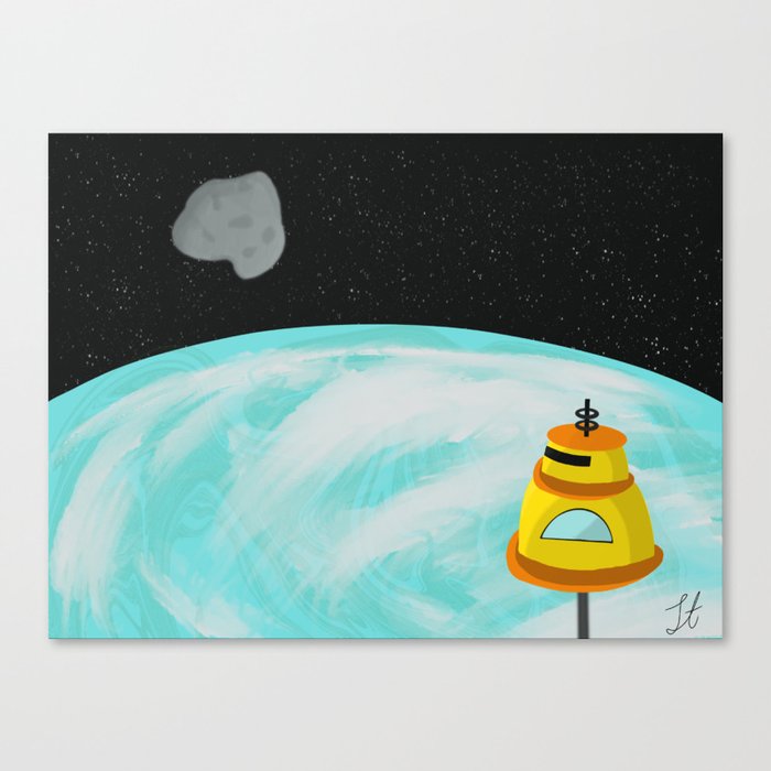 Space House Canvas Print
