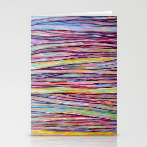 Abstract Painting Stationery Cards