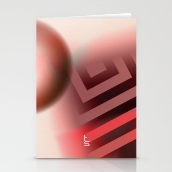 Geometric Stationery Cards