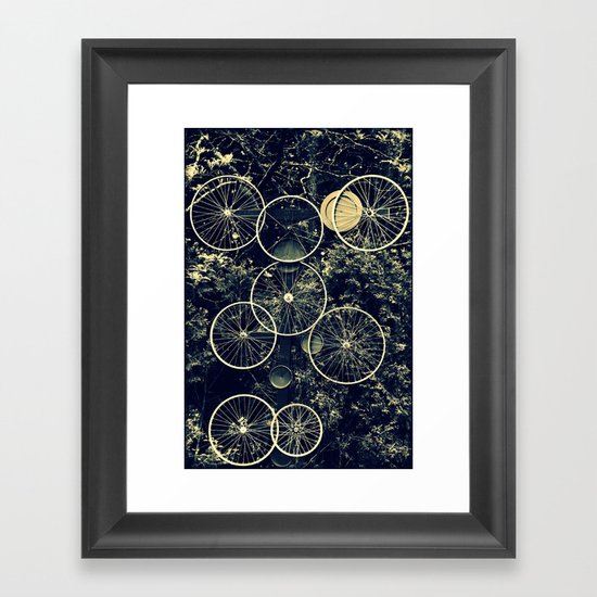 Tire - less Framed Art Print