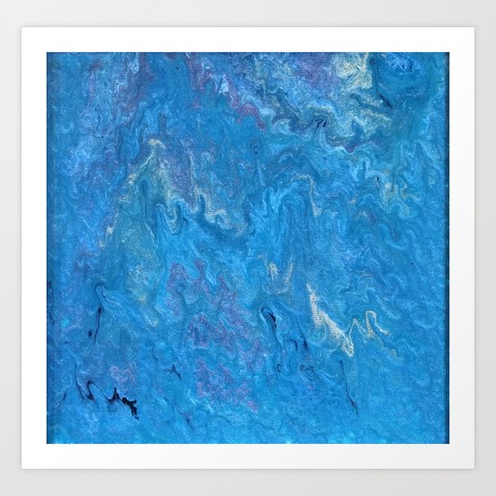 Cleansing Rain Art Print