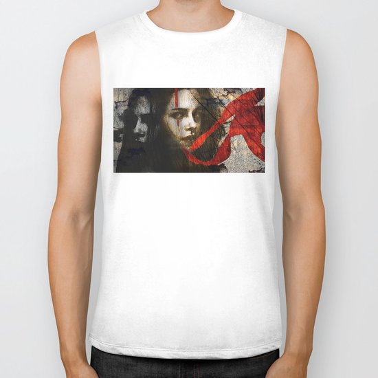 it's all in my head Biker Tank