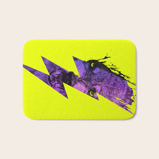 Thunderwolf Bath Mat