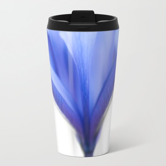 Blue Iris 1 Travel Mug