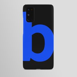 letter B (Blue & Black) Android Case