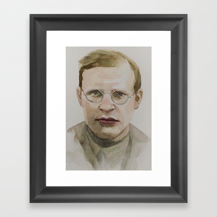 Dietrich Bonhoeffer Framed Art Print