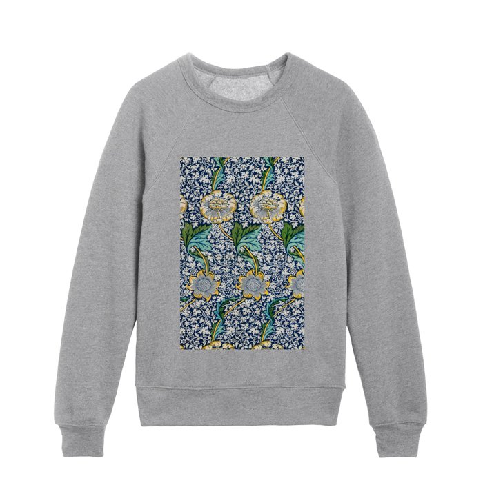 William Morris Kennet pattern Kids Crewneck