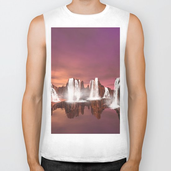Waterfalls Biker Tank