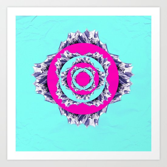 Mountain Range Art Print