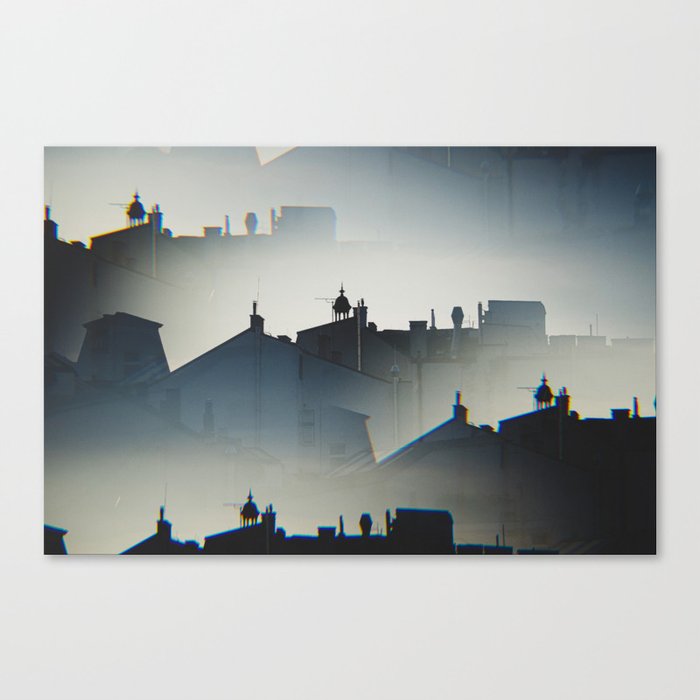 rooftops Canvas Print